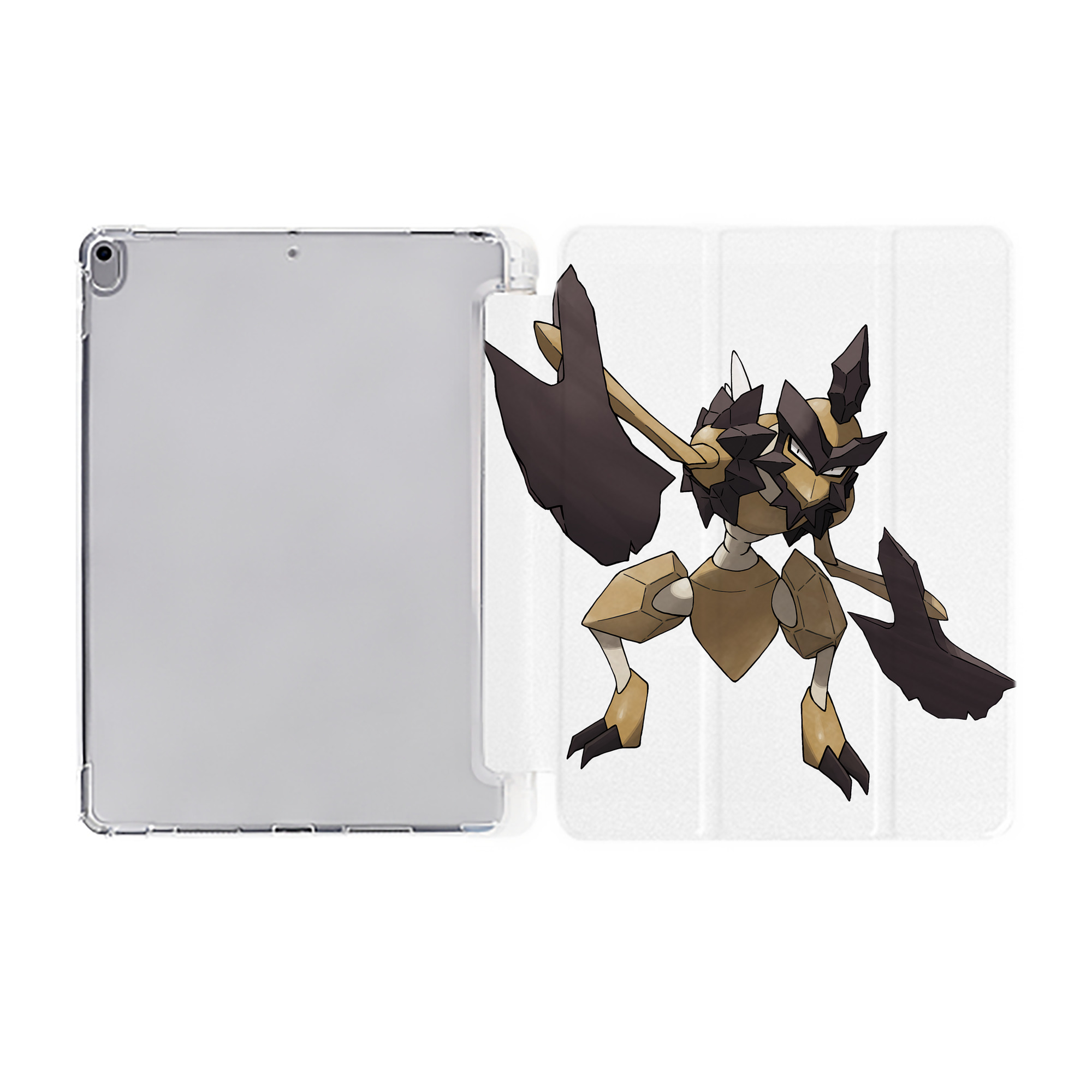 （画像用） ポケットモンスター Pokémon IPad ケース ペン収納付き 三つ折りスタンド PUレザー×シリコン 対応機種9.5/10.5/10.9インチ